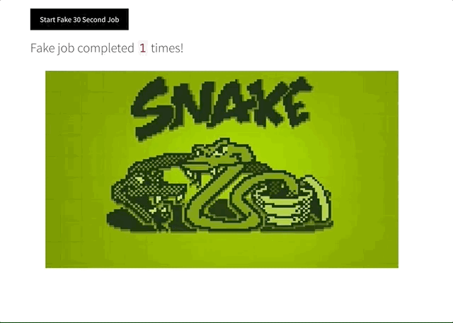 on screen snake game